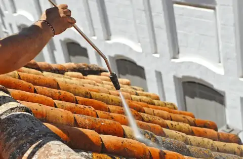 Nettoyage de toitures - Mooslargue